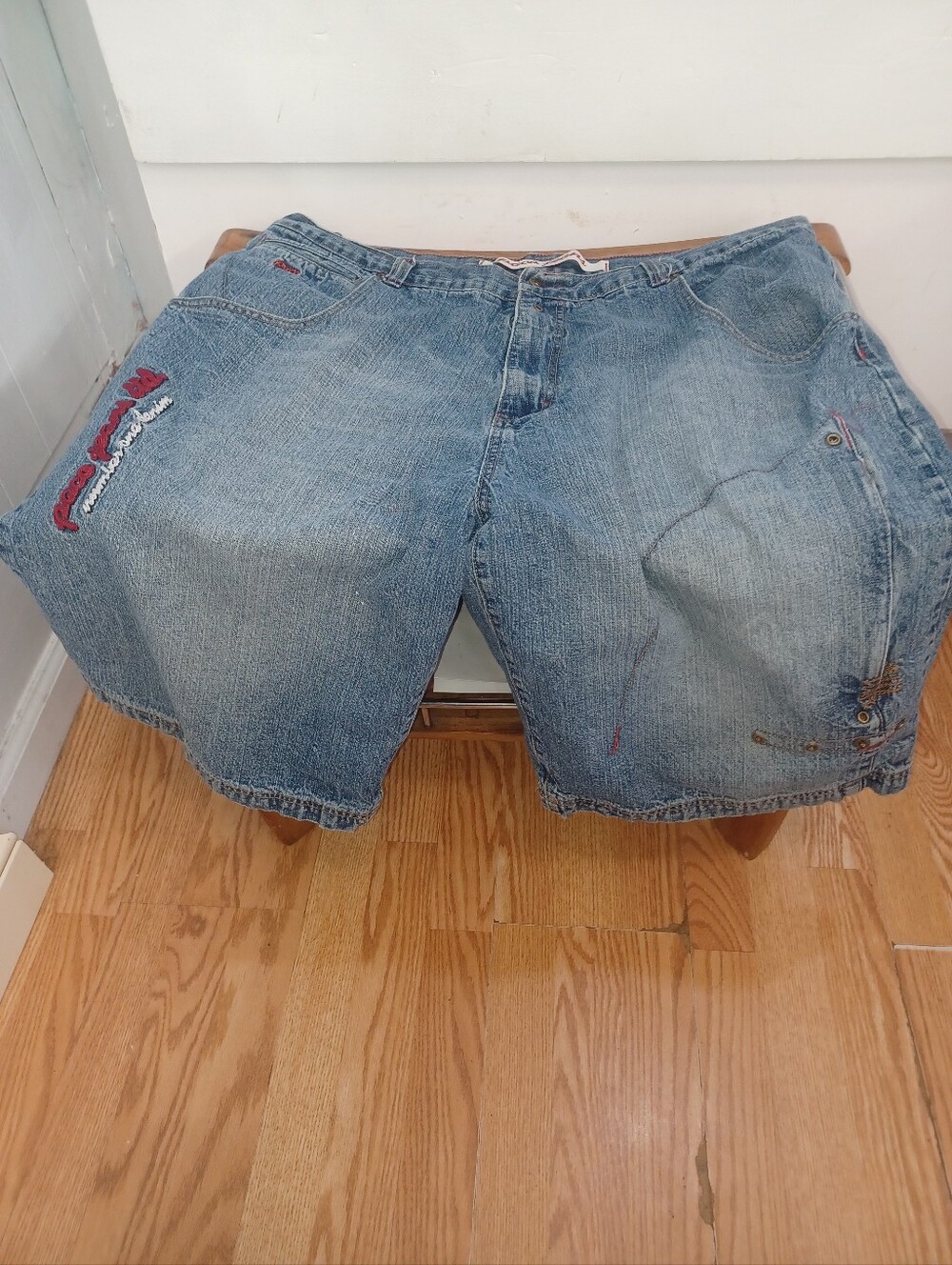 90s Paco Jeans Ltd Jean Shorts Baggy - Picture 2 of 11